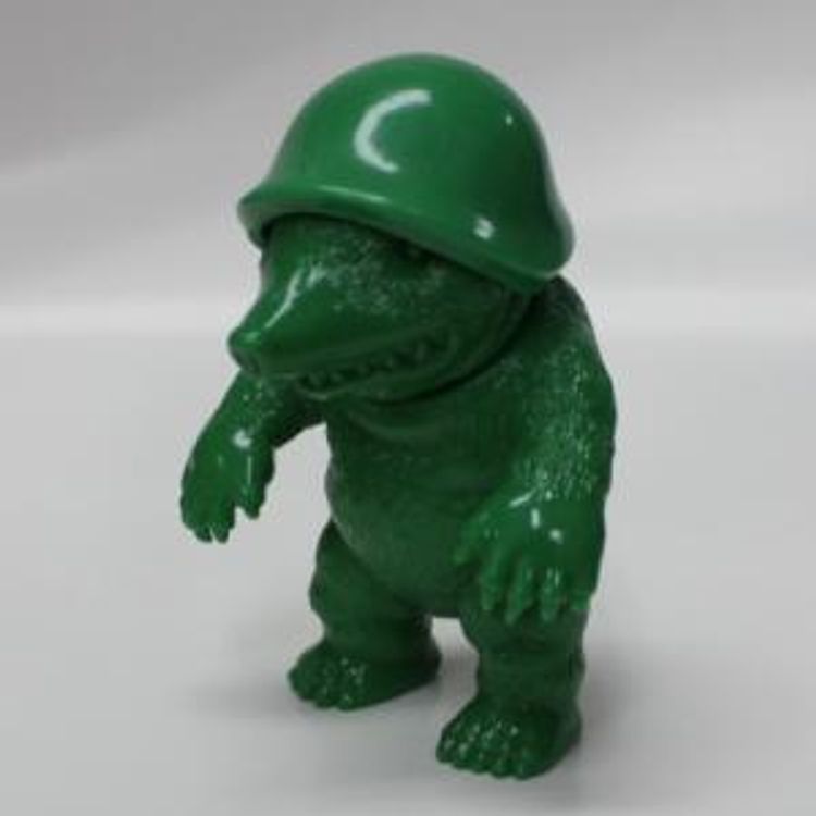 Mogudon ( モグドン ) Helmeted Green by Pico Pico