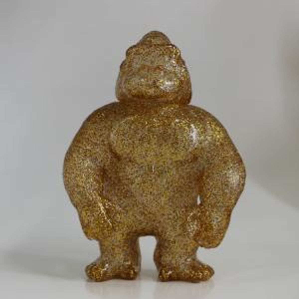 Mount Gorilla - Clear with gold glitter