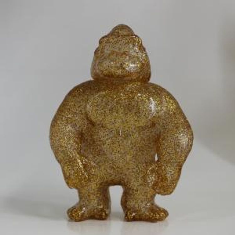 Mount Gorilla - Clear with gold glitter by Mount Workshop