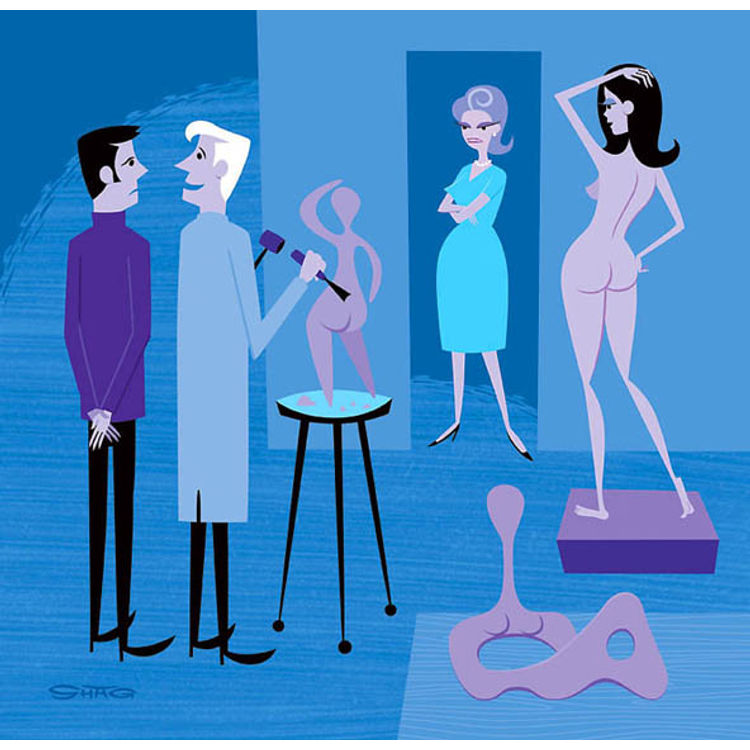 The Artisan by Shag (Josh Agle)