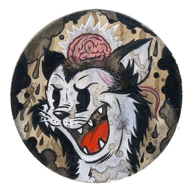 Mindful Cat by Frank Forte