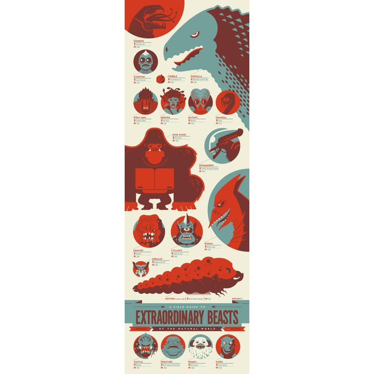 Extraordinary Beasts of the Natural World by Tom Whalen