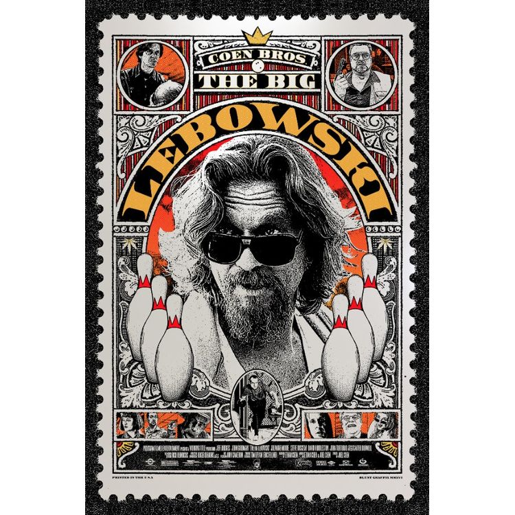 The Big Lebowski (Metallic Variant) by Blunt Graffix (Matt Dye)