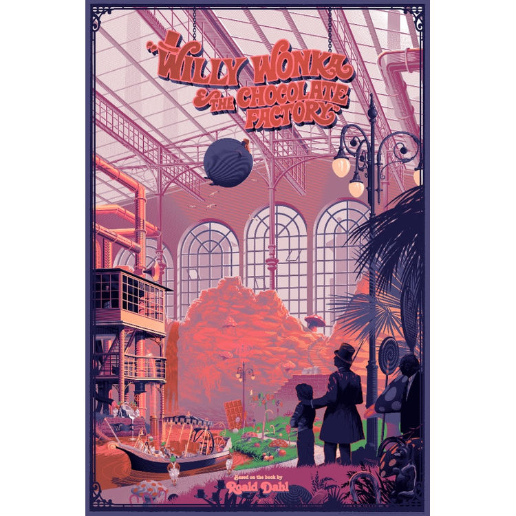 Willy Wonka & The Chocolate Factory by Laurent Durieux