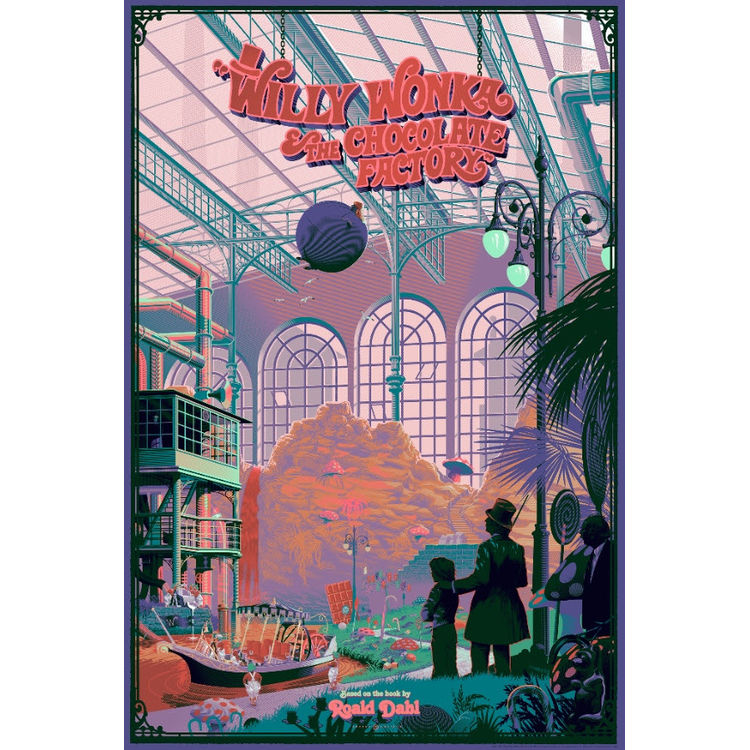 Willy Wonka & The Chocolate Factory (Variant) by Laurent Durieux