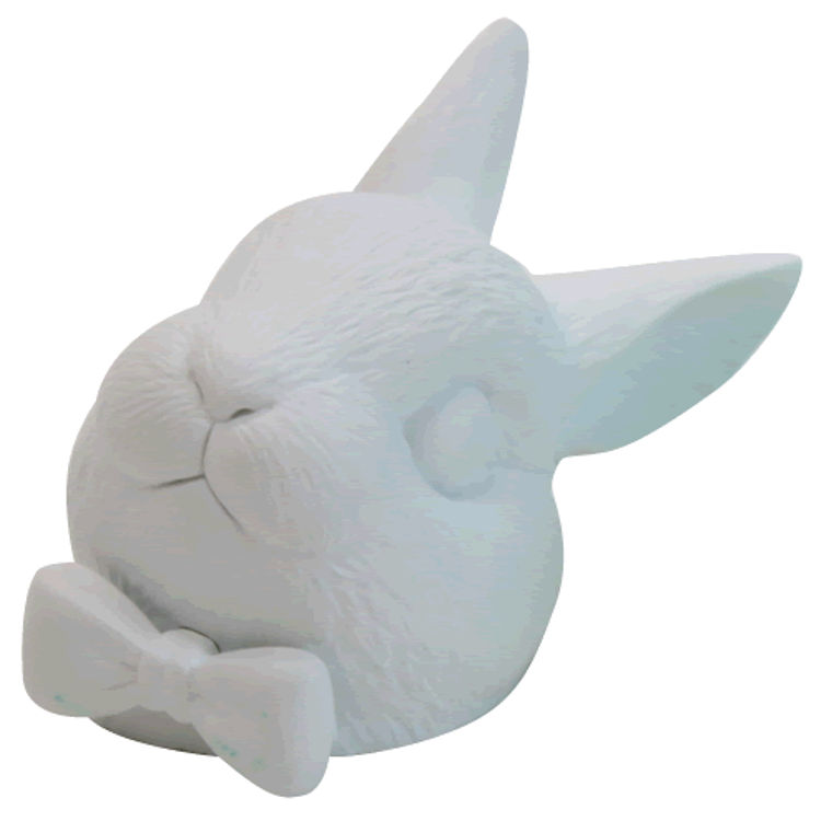 Qtie Animal - Rabbit White by Qualia