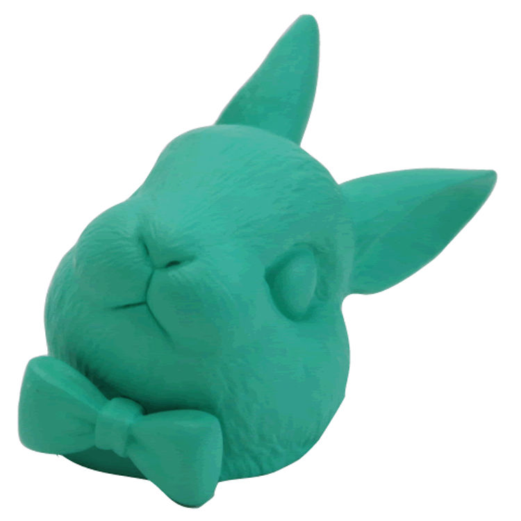 Qtie Animal - Rabbit Green by Qualia