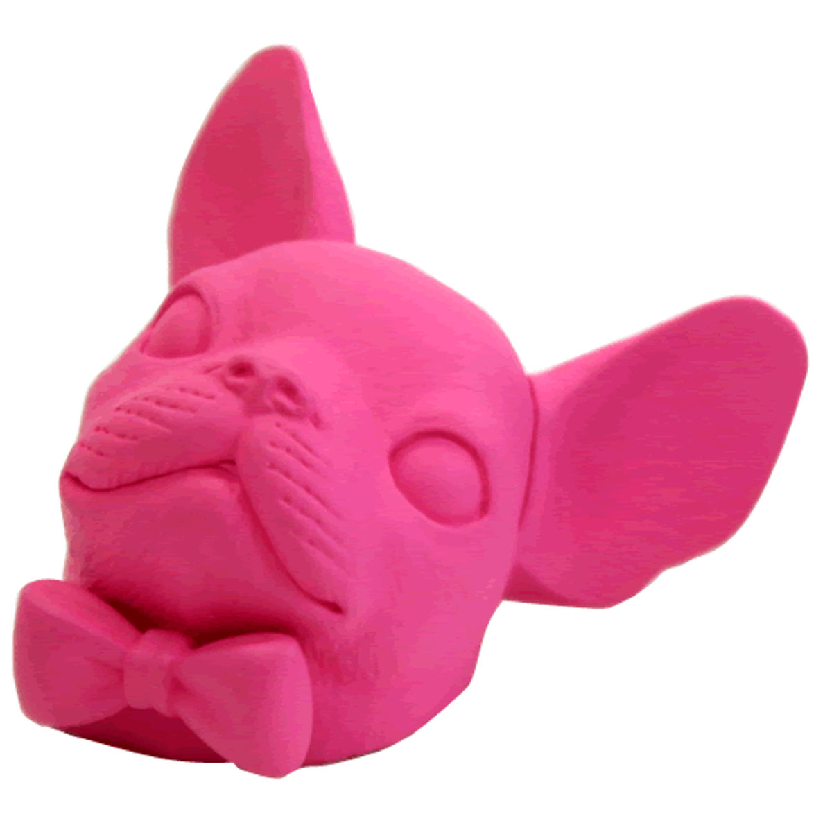Qtie Animal - French Bulldog Pink