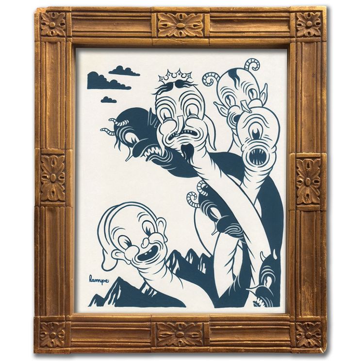 Head Seven Original by Travis Lampe