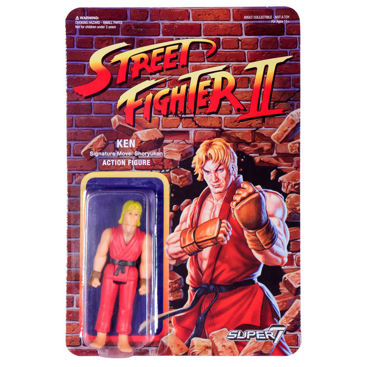 Street Fighter II - Ken by Super7