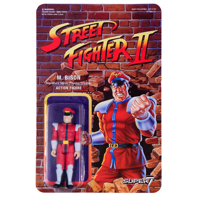 Street Fighter II - M. Bison by Super7
