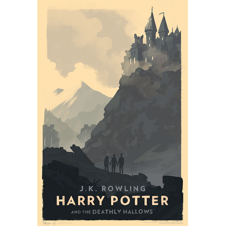Harry Potter and the Deathly Hallows by Olly Moss