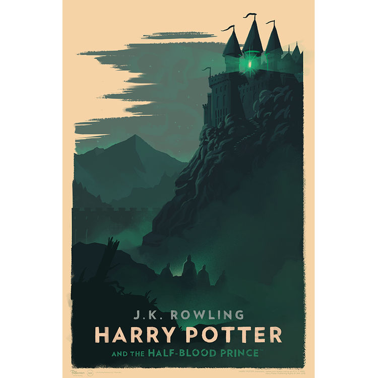 Harry Potter and the Half-Blood Prince by Olly Moss