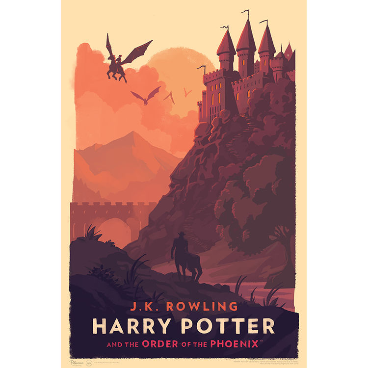 Harry Potter and the Order of the Phoenix by Olly Moss