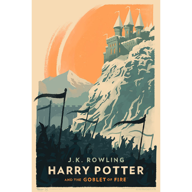 Harry Potter and the Goblet of Fire by Olly Moss
