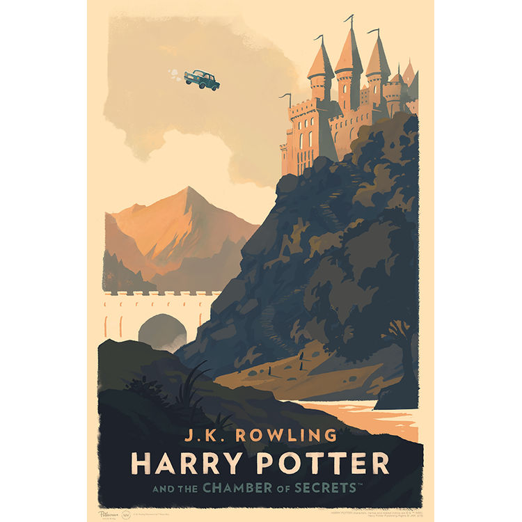 Harry Potter and the Chamber of Secrets by Olly Moss