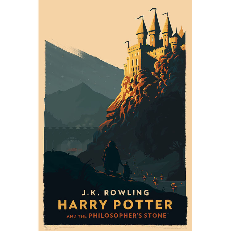 Harry Potter and the Philosopher's Stone by Olly Moss