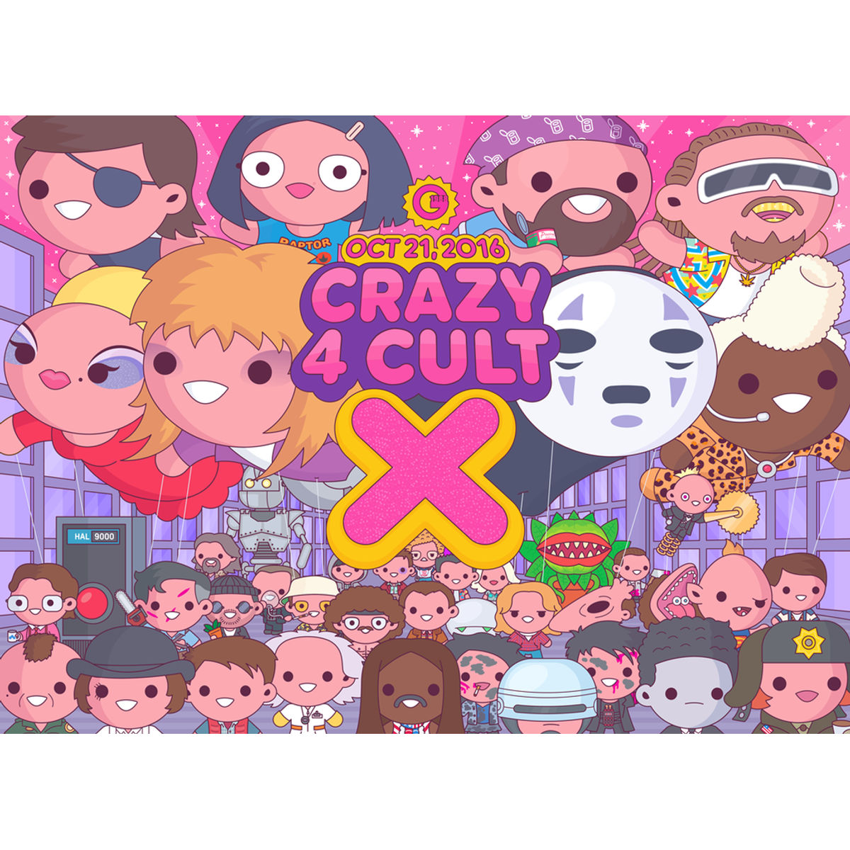 Crazy 4 Cult X (Show Poster)