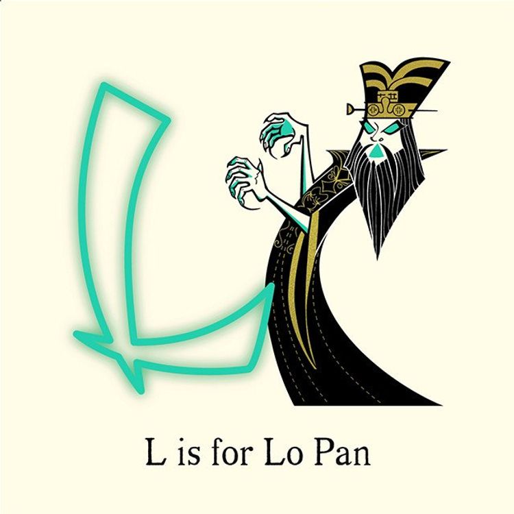 L is for Lo Pan by Castlepöp