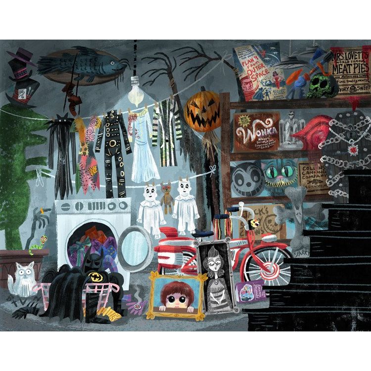 Burton's Basement by Luke Flowers