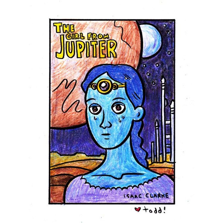 The Girl From Jupiter by Toddbot