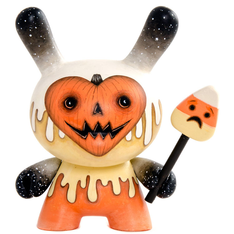 Halloween Heart Dunny by Ally Burke