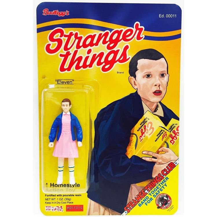 Bootlegg's Stranger Things Brand: Eleven Figure by Special Ed Toys