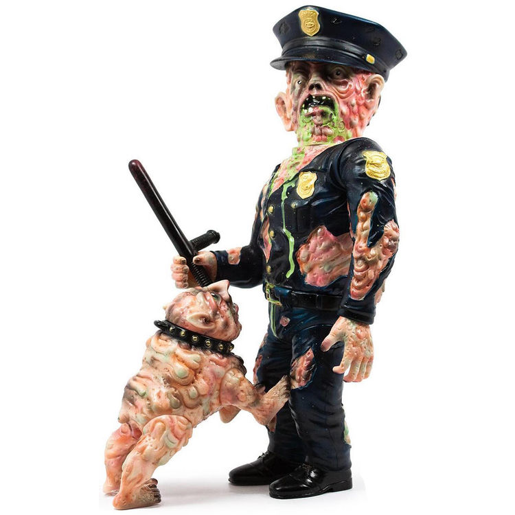 Mutant Cop and DK-9 by Violence Toy (Zach Taylor)