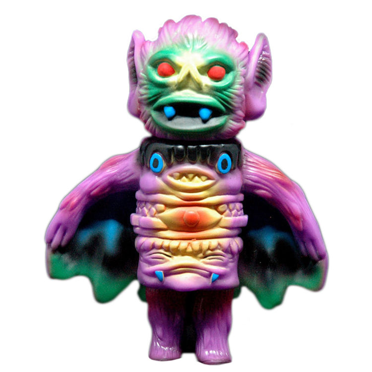 Wolf Thing Bat Mother - Purple Fuzz by Joseph Harmon