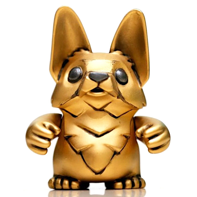 Golden Gwen The Corgi by Eric Noah