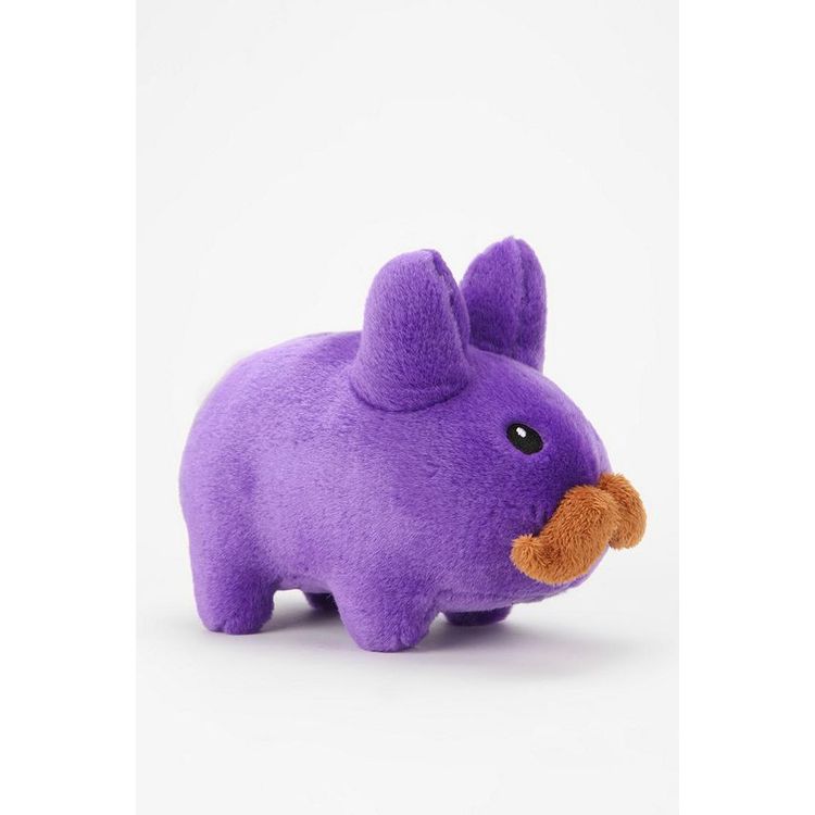 Purple Stache Labbit - 7 by Frank Kozik