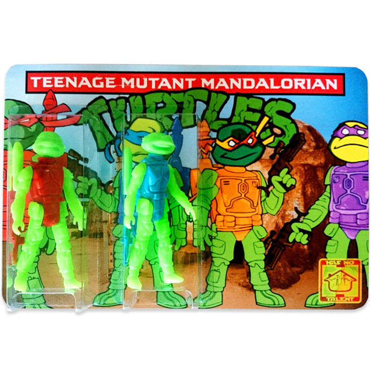 Mandalorian Turtles by Has No Talent Bootlegs