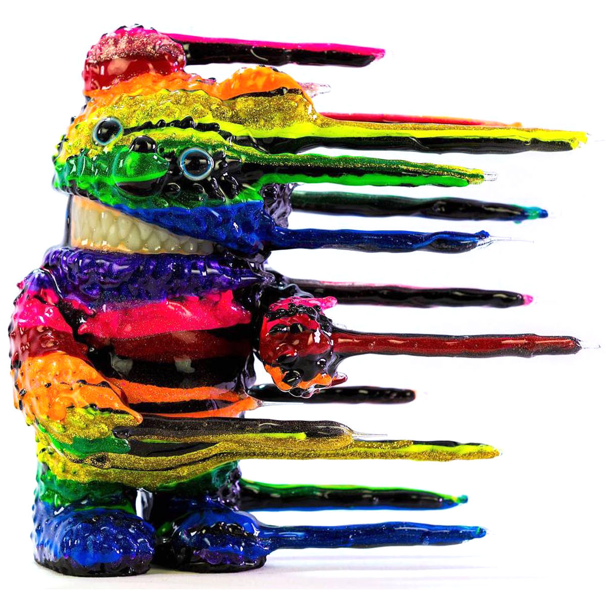 Blown Away Muckey Rainbow & Rainbow Glitter Jam