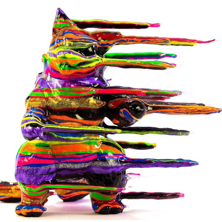 Blown Away Negora Rainbow & Rainbow Glitter Jam by Josh Mayhem