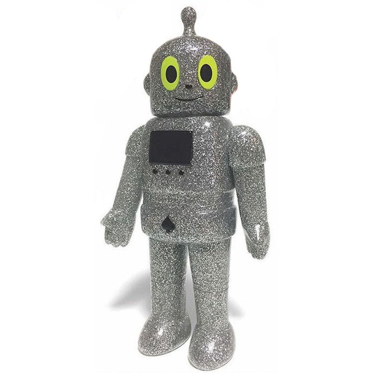 Ace Robo - Silver Glitter (DCon '16) by Cometdebris (Koji Harmon)
