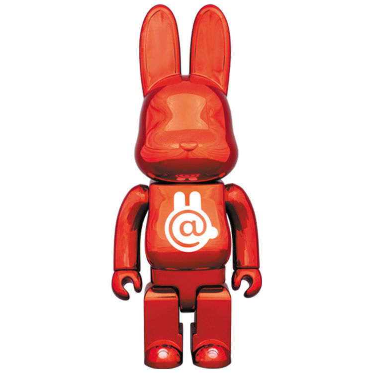 400% R@bbrick Chrome Red by Medicom