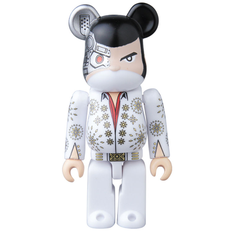 Be@rbrick - Robo Elvis by Medicom