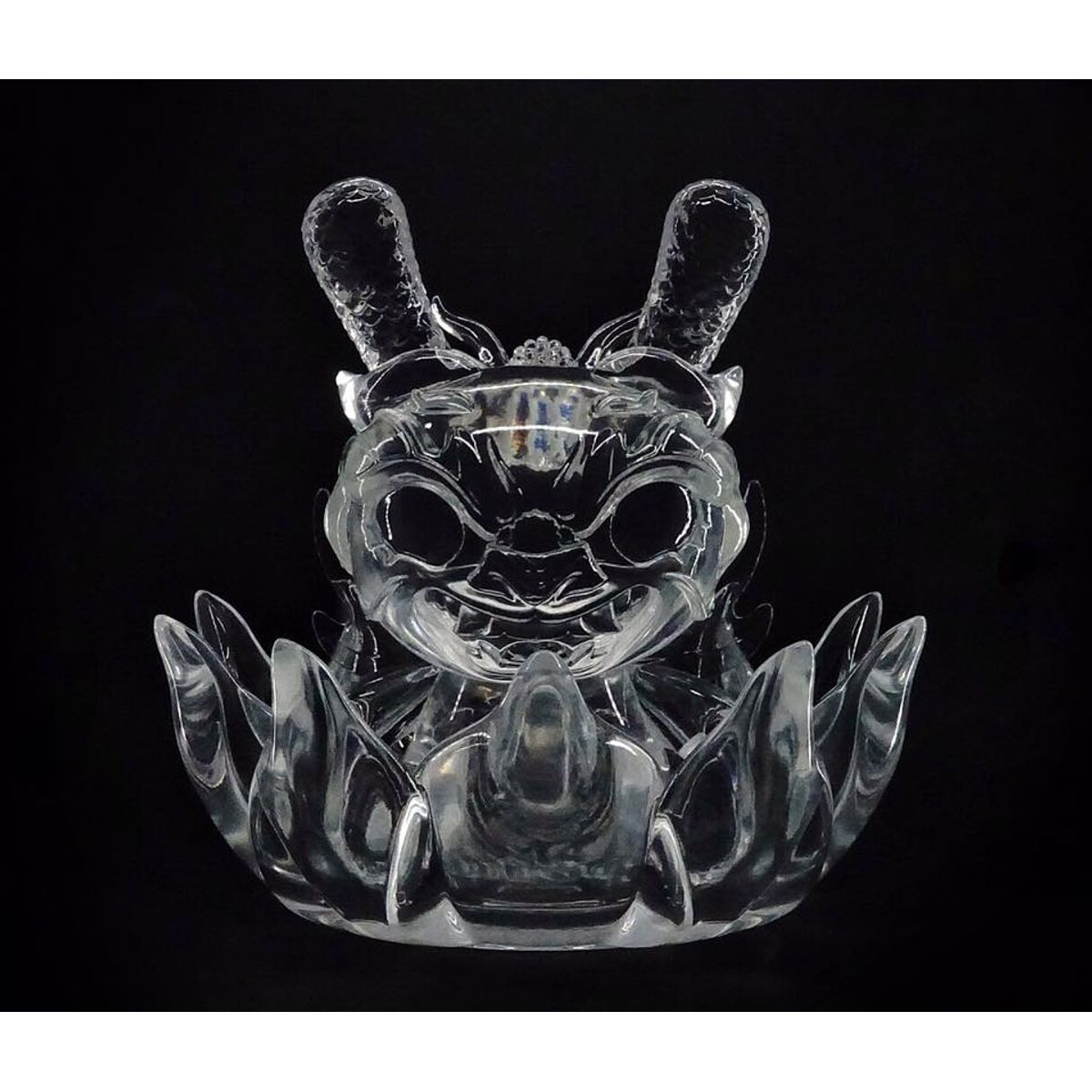 Clear Imperial Lotus Dragon