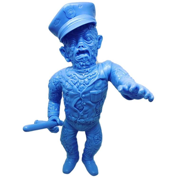 Mutant Cop - Unpainted Blue by Violence Toy (Zach Taylor)