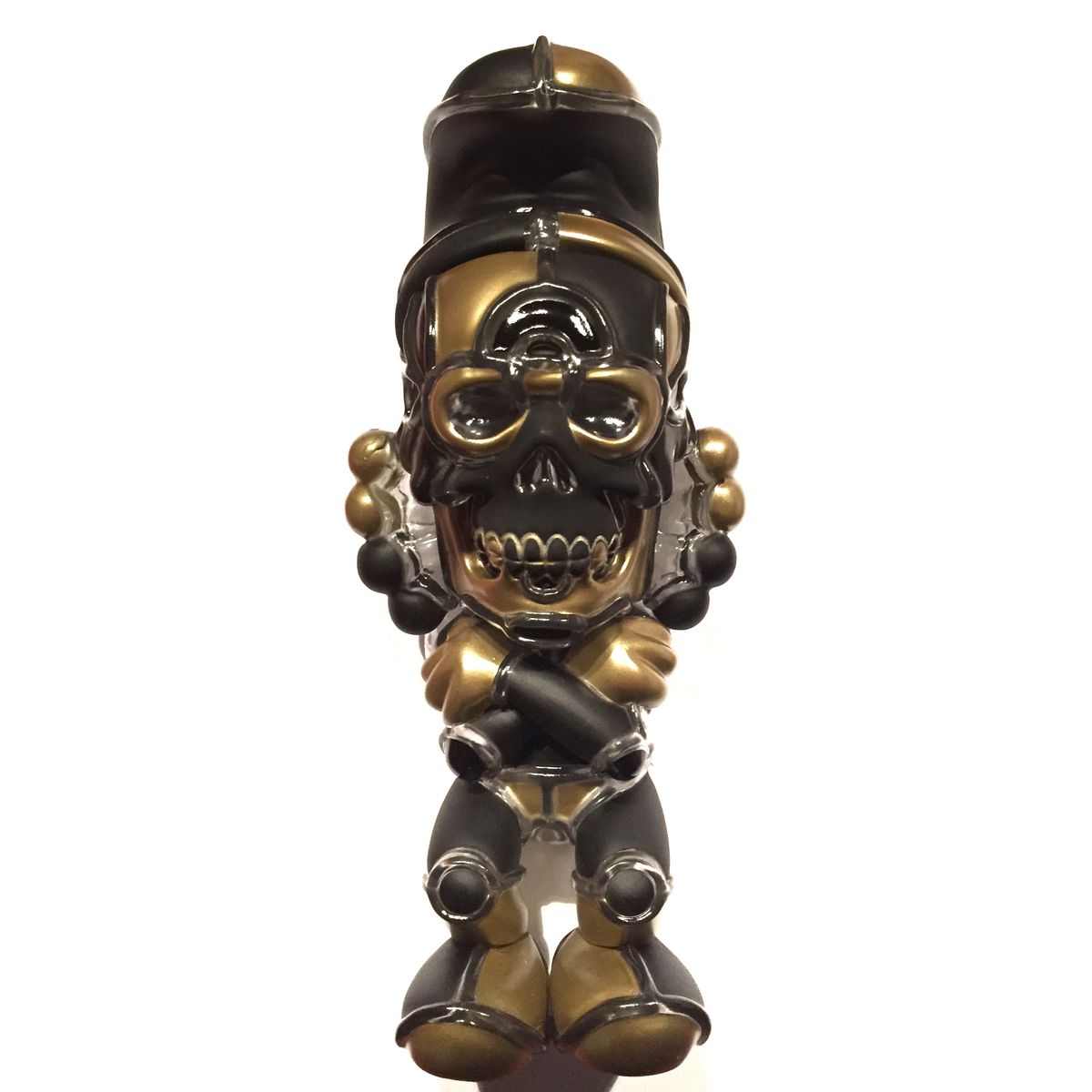 Deathsheads Smurk black matte/gold