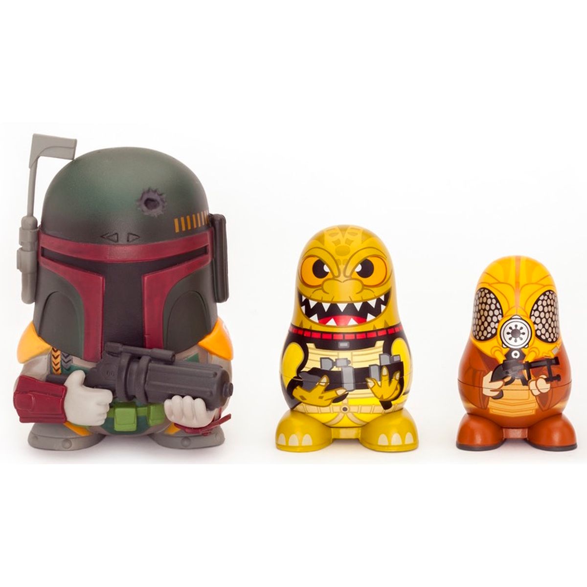 Star Wars Chubby Series 1 - Boba Fett, Bossk & Zuckuss