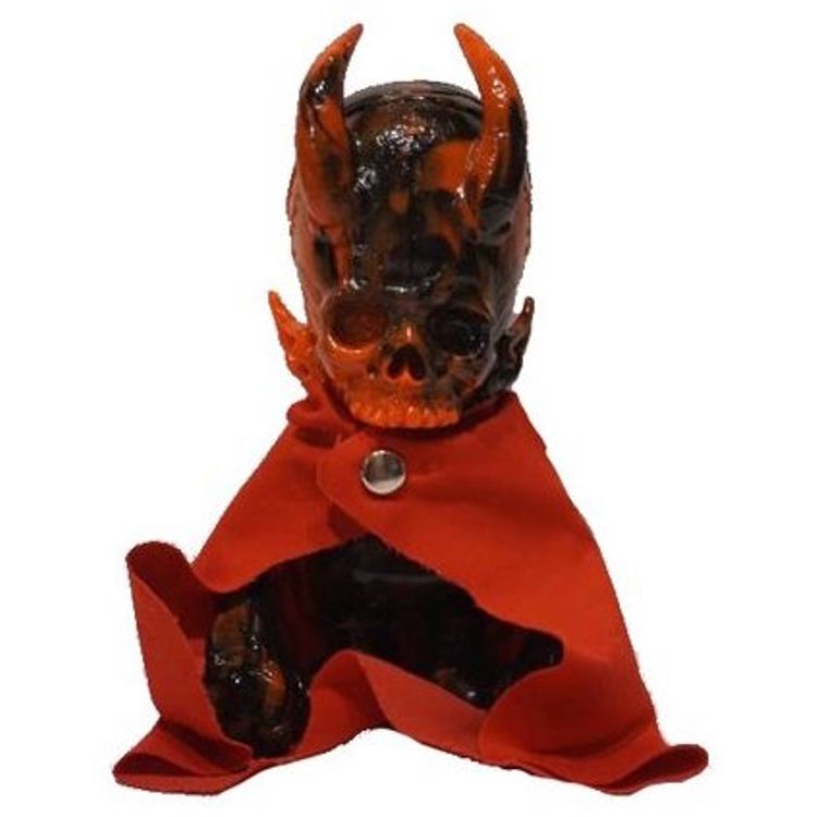 red caped Skull Hevi by Pushead (Brian Schroeder)