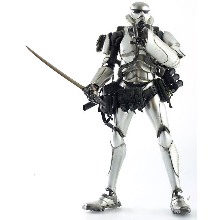 Showa TK Trooper - Silver Commander by Ashley Wood