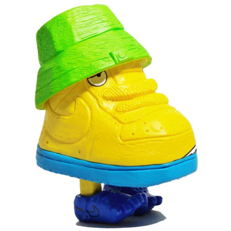 Mr. Shoe Sample AIR FORCE Yellow Smile by Michael Lau