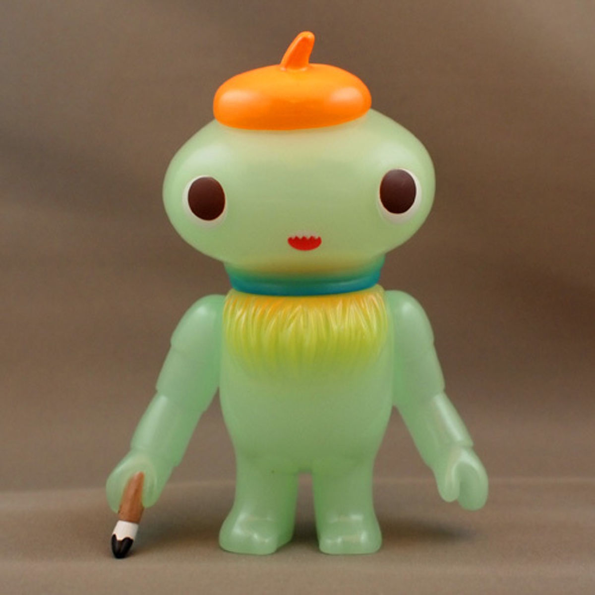 Bolo - jade + orange beret