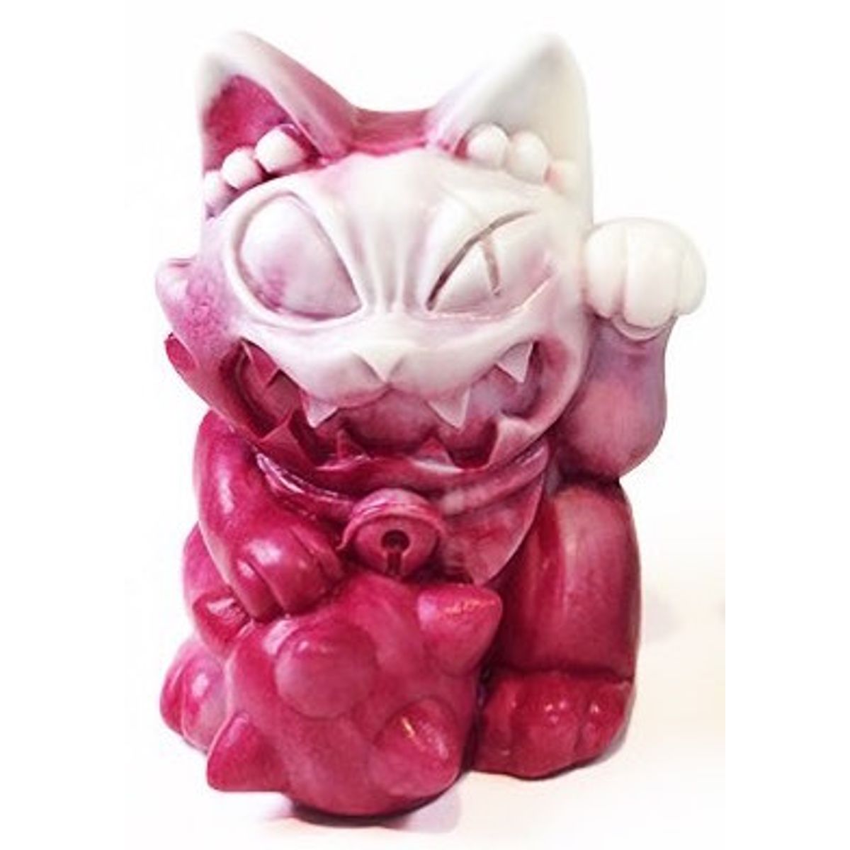 Red Marbled Maneki Wananeko