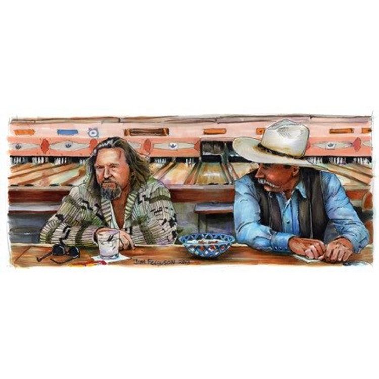 The Big Lebowski - Sometimes You Eat the Bar by Jim Ferguson