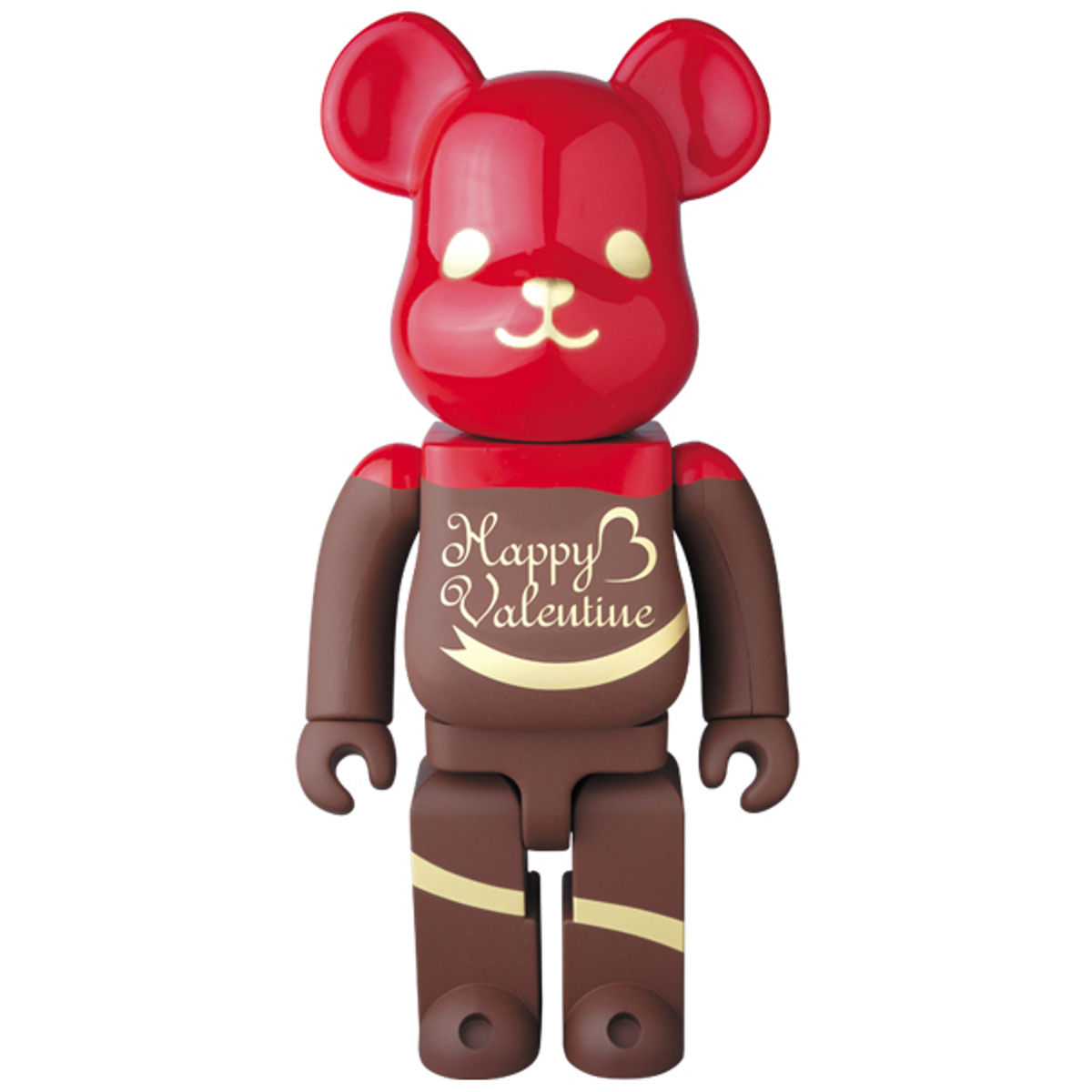 400% Valentine Be@rbrick 2017 - Chocolat Framboise