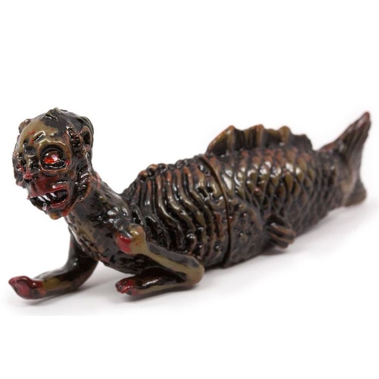 Fiji Mermaid on Green Vinyl by Violence Toy (Zach Taylor)