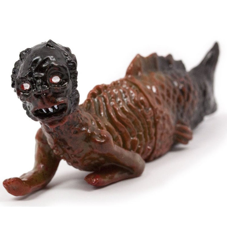 Fiji Mermaid on Green Vinyl (Black Face) by Violence Toy (Zach Taylor)